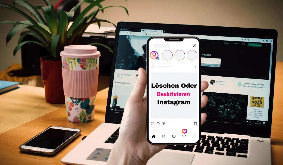 Löschen oder Deaktivieren Instagram