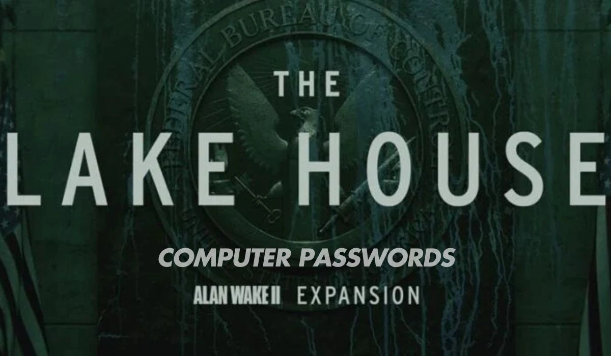 Alan Wake 2 All Computer Password in The Lake House