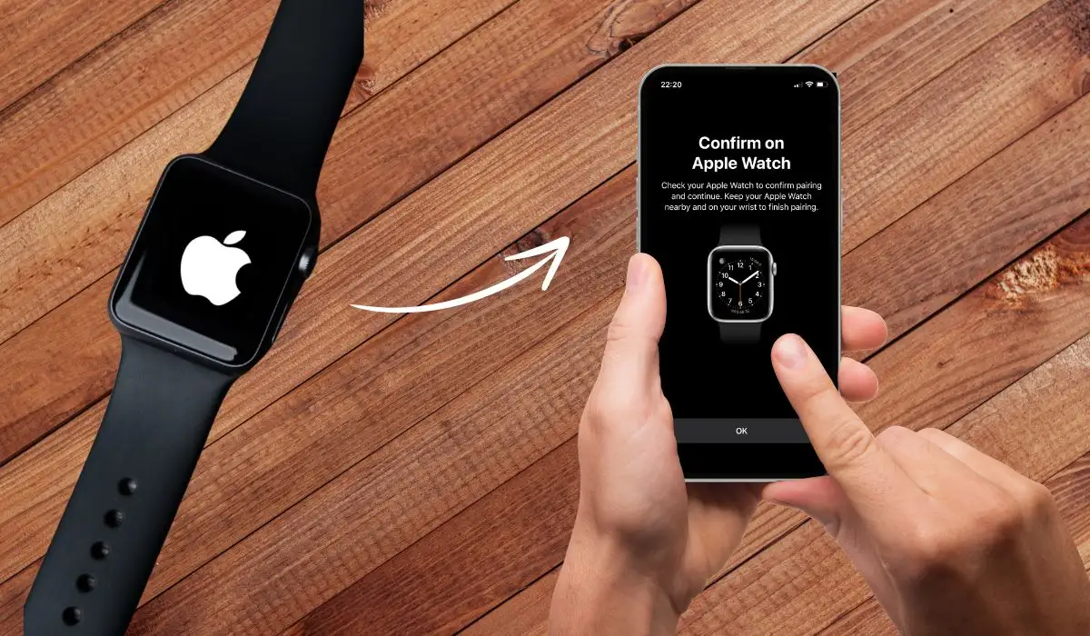 Phone and Apple watch pairing