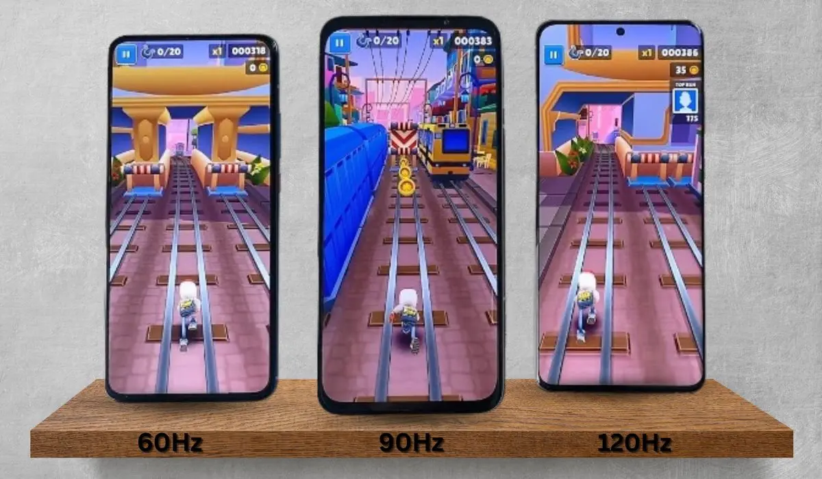 Smartphone Refresh Rate 60Hz, 90Hz, Or 120Hz Comparison