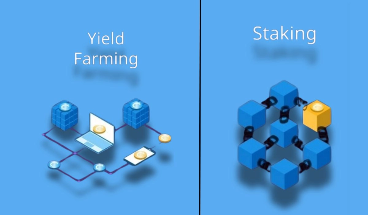 Yield Farming Vs Staking In Crypto