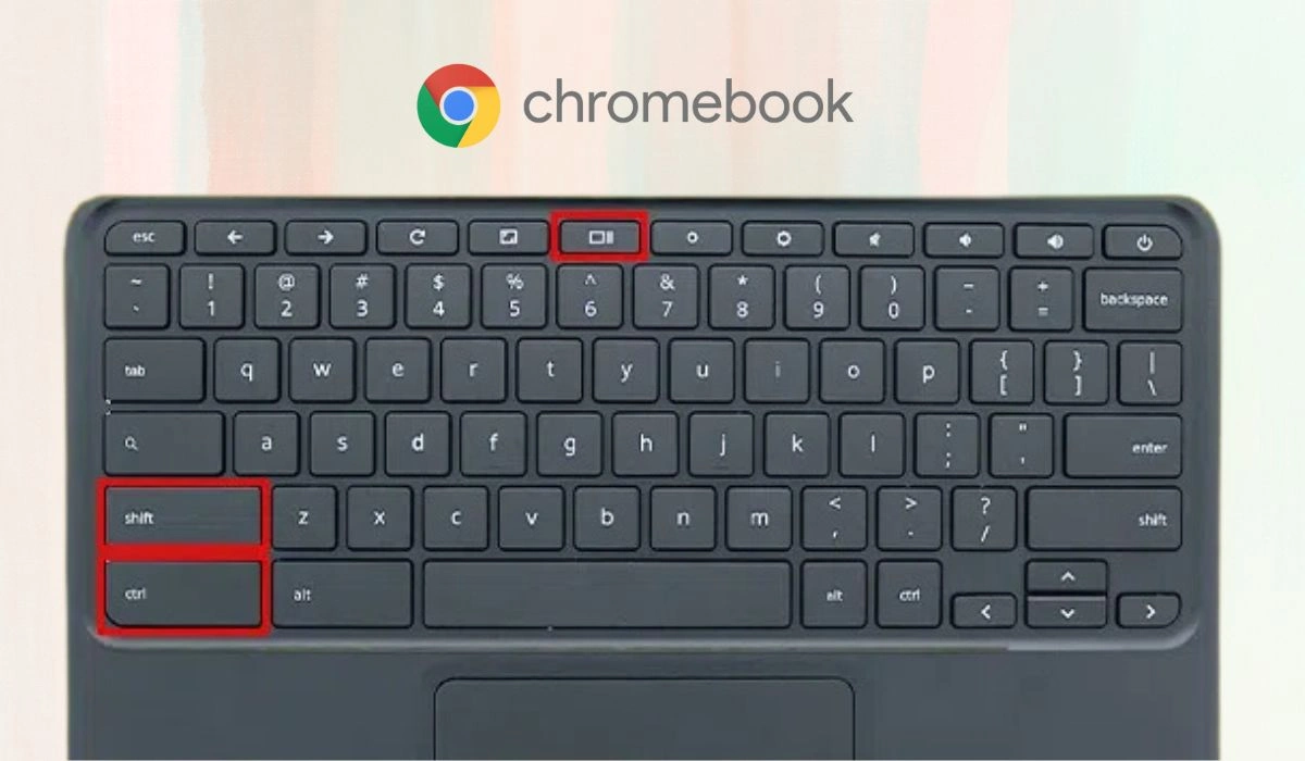 step by step guide to take screenshot on a Chromebook